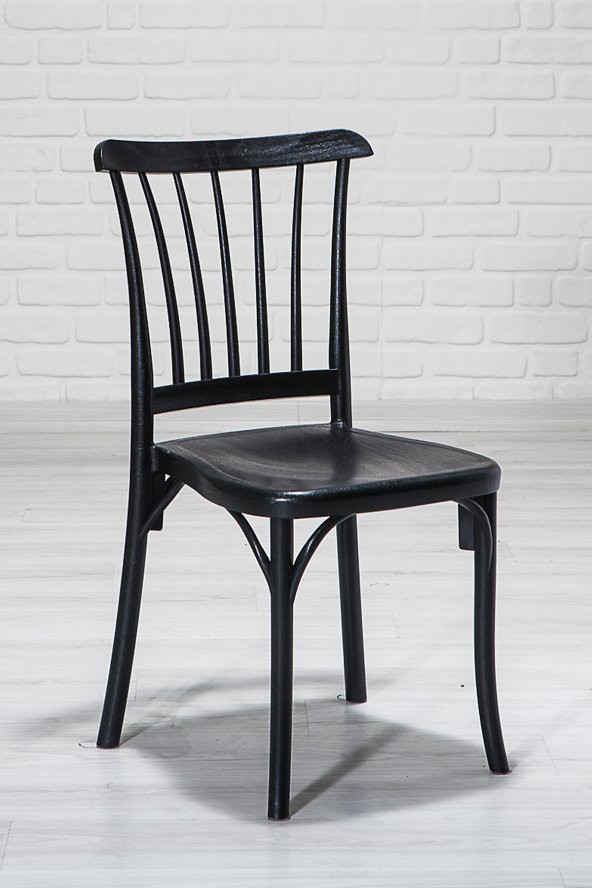 Sandalie Nero Siyah Masa 75X110 Cm Violet Siyah Sandalye Mutfak Masa Takımı - Resim 2