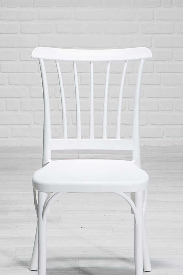 Sandalie Nero Siyah Masa 75X110 Cm Violet Beyaz Sandalye Mutfak Masa Takımı - Resim 3