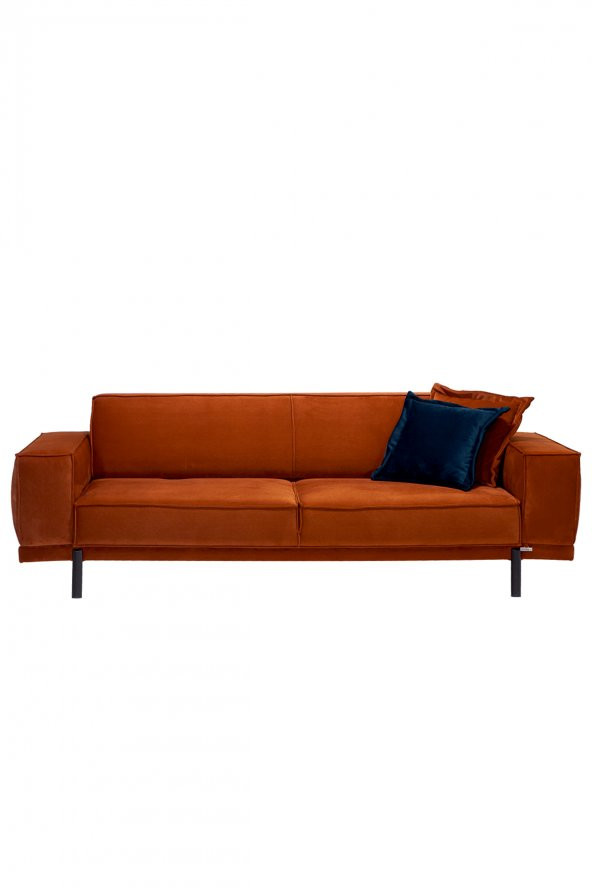 Sandalie Loft Üçlü Salon&Oturma Odası Kanepe - Kiremit - 3