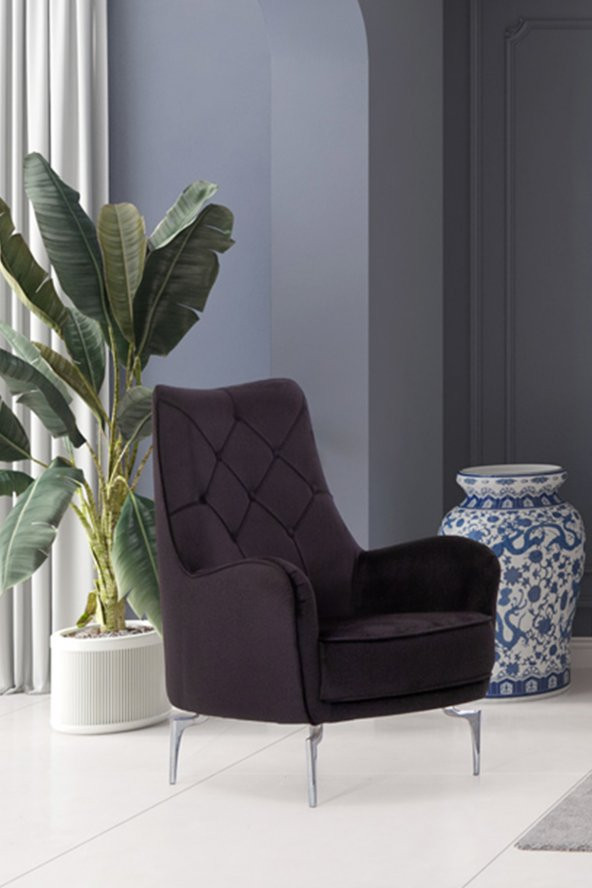 Sandalie Vivaldi Berjer Salon&Oturma Odası - Siyah