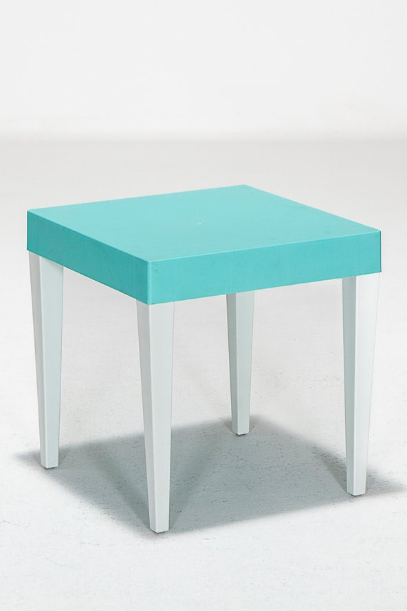 Sandalie Junior Kare Ergonomik Konforlu Anaokulu Kreş Çocuk Masası - Turkuaz