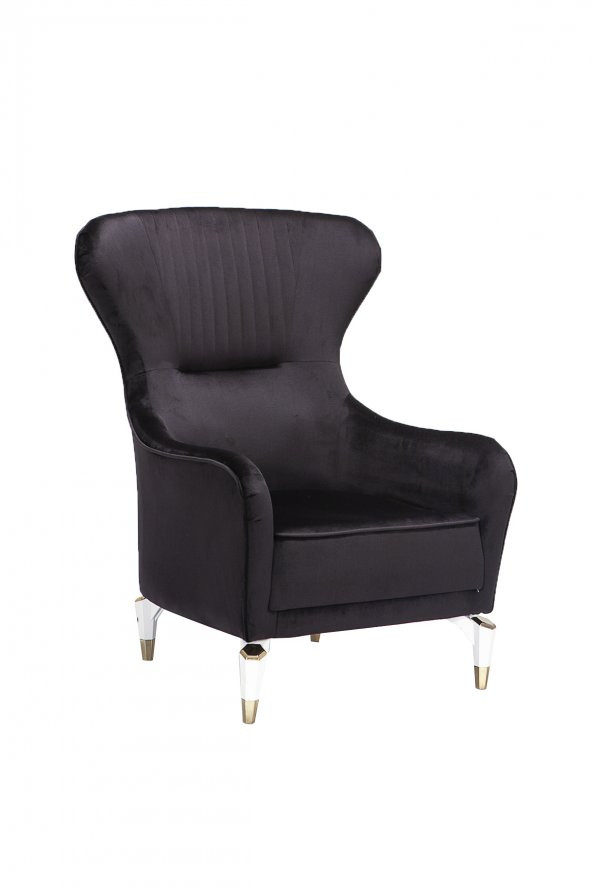 Sandalie Bella Gold Berjer Salon&Oturma Odası - Siyah - 2