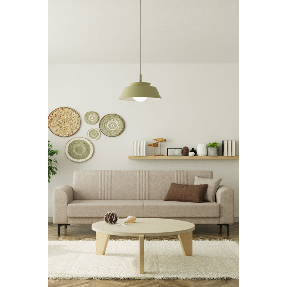 Sandalie Rio Üçlü Salon&Oturma Odası Kanepe - Krem