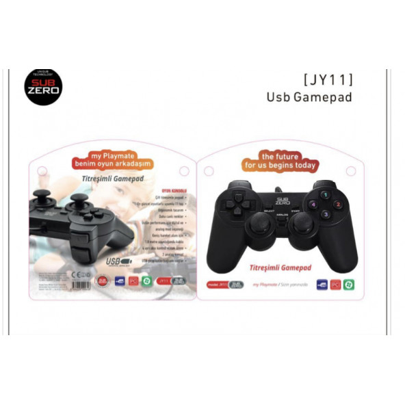 Subzero JY11 PC Uyumlu Joystick Oyun Kolu Gamepad - 2