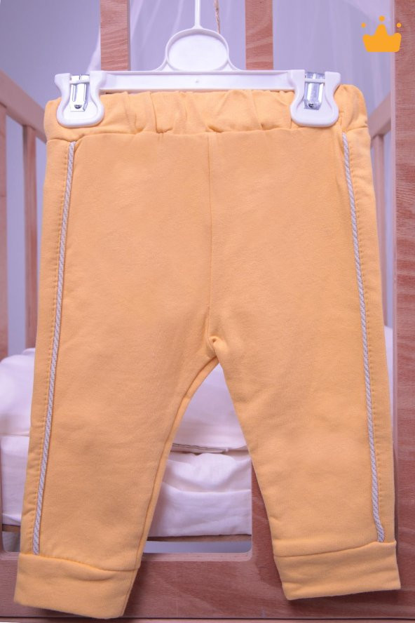 Babyhola Kalın Peluş Yelek Badi Pantolon Erkek Bebek 3'lü Takım 12557 - 4