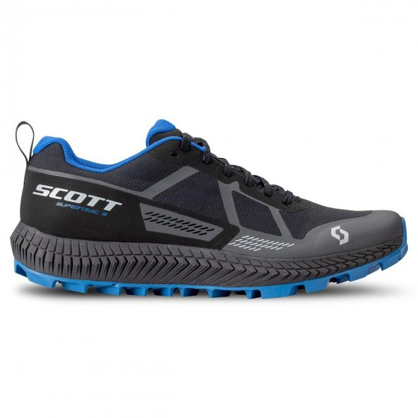 Scott Supertrac 3 Erkek Patika Koşu Ayakkabısı-SİYAH