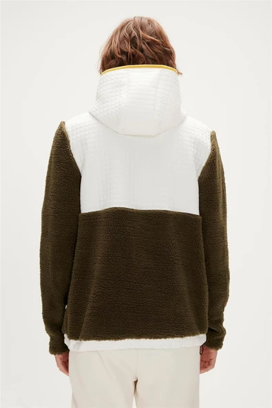 Bad Bear 23.02.29.007-C70 Leonard Half-Zip Erkek Peluş Polar - 2