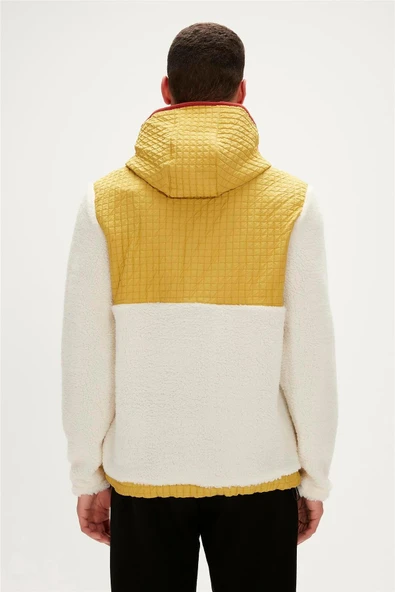 Bad Bear 23.02.29.007-C108 Leonard Half-Zip Erkek Peluş Polar - Resim 3