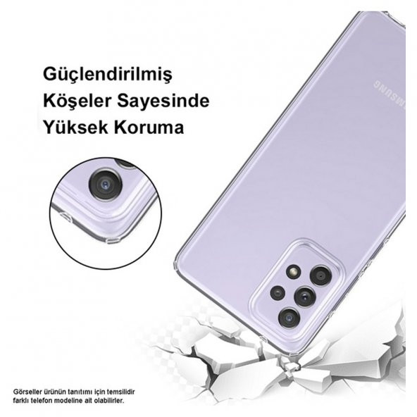 FitCase Xiaomi Redmi Note 12 Pro 4G Kılıf Kamera Korumalı Silikon Şeffaf Arka Kapak - 2