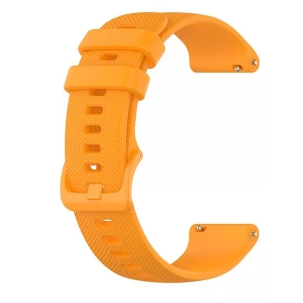 Gpack Garmin Venu 2S 18mm Kordon Benekli Kancalı Silikon