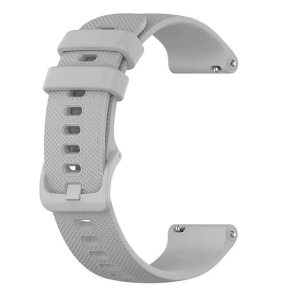 Gpack Garmin Venu 2S 18mm Kordon Benekli Kancalı Silikon - 3