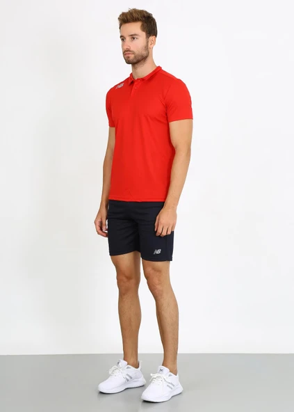 New Balance NBTM2106-CHR Poly Erkek Tişört - 5