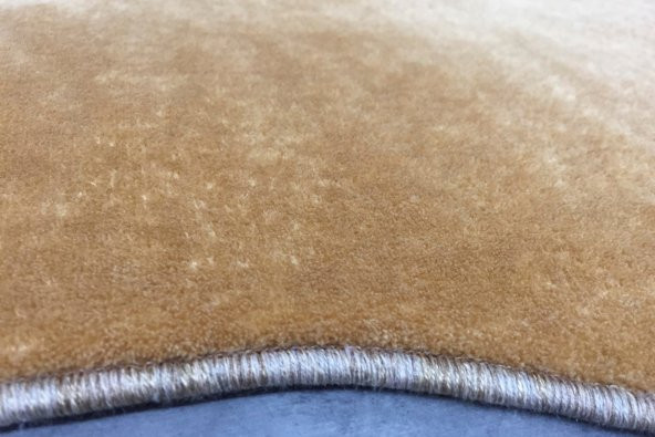 Anatolia 2li Karamel  80x140 + 50x70 cm Büyük Ebat Banyo Paspası Seti Kaymaz Tabanlı Klozet Takımı - 4