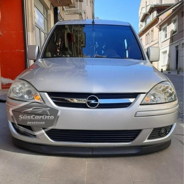 Opel Combo C 2002–2012 Uyumlu Üniversal Astra H lip Esnek Ön Lip 2 Parça Tampon Altı Dil Karlık Ön Ek - 2