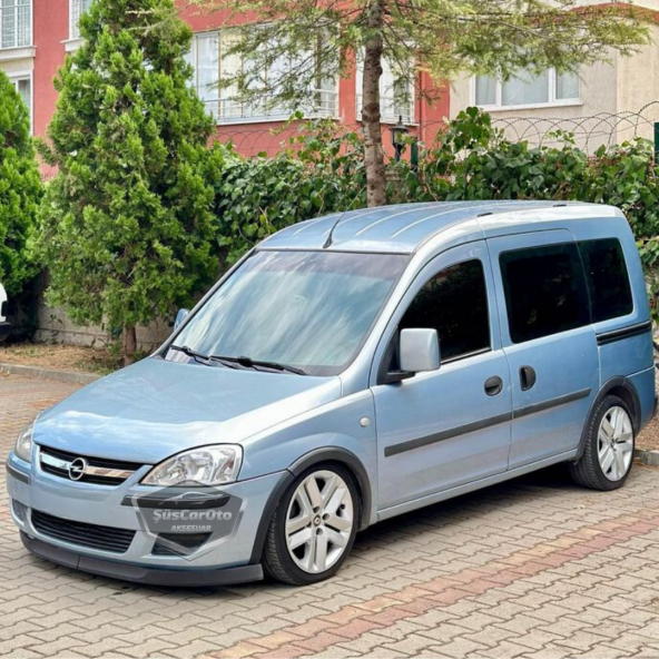 Opel Combo C 2002–2012 Uyumlu Üniversal Astra H lip Esnek Ön Lip 2 Parça Tampon Altı Dil Karlık Ön Ek - 3