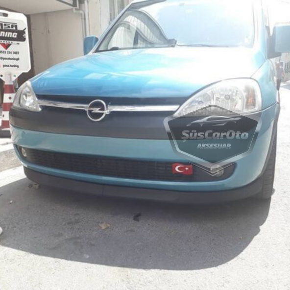 Opel Combo C 2002–2012 Uyumlu Üniversal Astra H lip Esnek Ön Lip 2 Parça Tampon Altı Dil Karlık Ön Ek - 6
