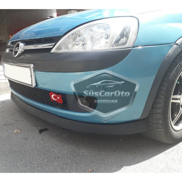 Opel Combo C 2002–2012 Uyumlu Üniversal Astra H lip Esnek Ön Lip 2 Parça Tampon Altı Dil Karlık Ön Ek - 7
