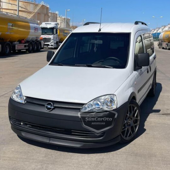 Opel Combo C 2002–2012 Uyumlu Üniversal Astra H lip Esnek Ön Lip 2 Parça Tampon Altı Dil Karlık Ön Ek - 1