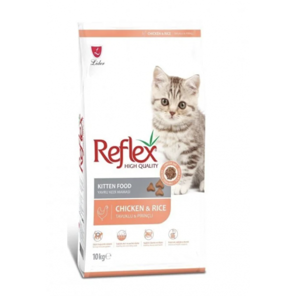 Reflex Kitten Tavuklu 10 kg Yavru Kuru Kedi Maması