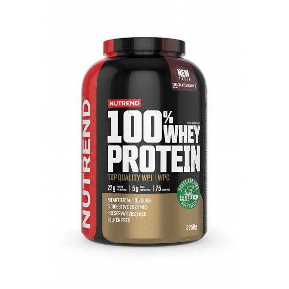 Nutrend 100 Whey Kurabiye Aromalı Protein 2250 gr - HIZLI ÜCRETSİZ KARGO