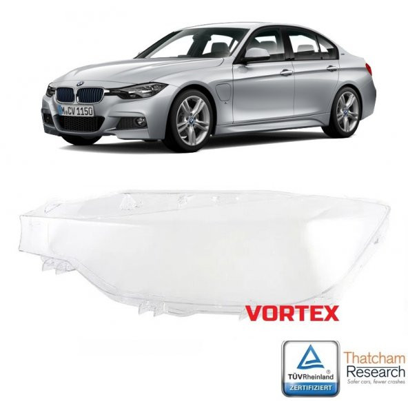 LEDLİ ÖN FAR CAMI SAĞ F30 LCI 2015-