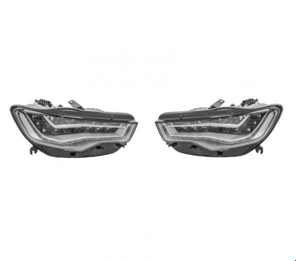 ÖN FAR SET ( MATRİX LED DOLU DÖNÜŞÜM FARI)A6 2013- - 1
