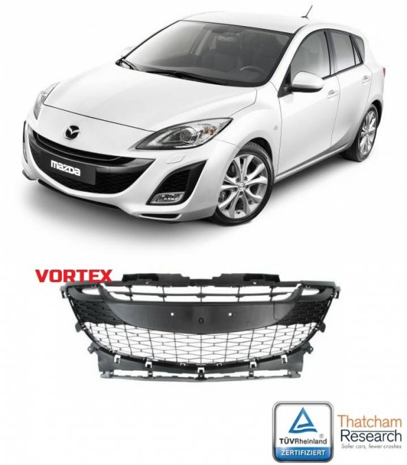 ÖN TAMPON ORTA IZGARA MAZDA 3 2010-