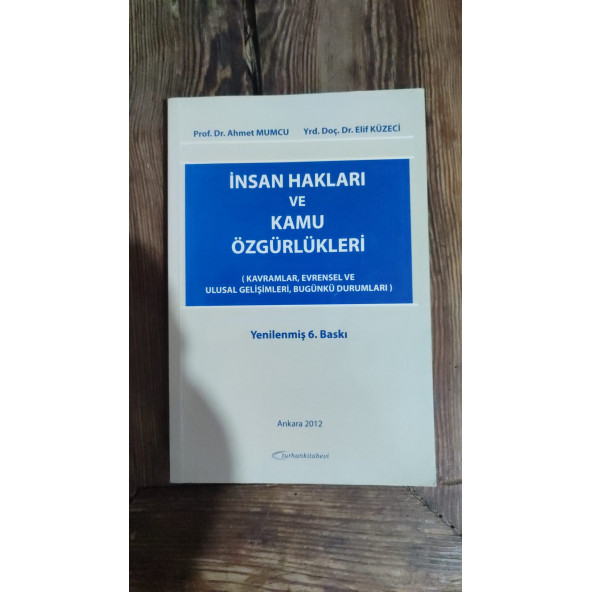 İNSAN HAKLARI VE KAMU ÖZGÜRLÜKLERİ ... AHMET MUMCU