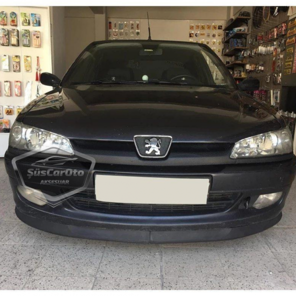 Peugeot 306 1993-2002 Uyumlu Üniversal Astra H lip Esnek Ön Lip 2 Parça Tampon Altı Dil Karlık Ön Ek - 3