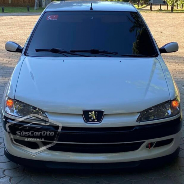 Peugeot 306 1993-2002 Uyumlu Üniversal Astra H lip Esnek Ön Lip 2 Parça Tampon Altı Dil Karlık Ön Ek - 7