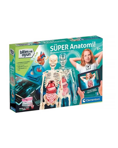 Clementoni Bilim ve Oyun Süper Anatomi 64474