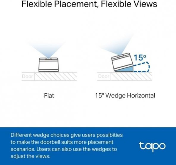 TP-Link Tapo D230S1, 2K 5MP Tapo Akıllı Görüntülü Gece Görüş Destekli Kapı Zili - 6