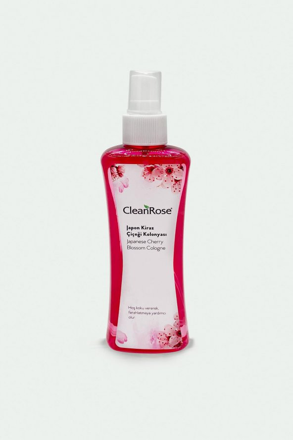 Clean Rose Japon Kiraz Çiçeği Kolonyası 200ML