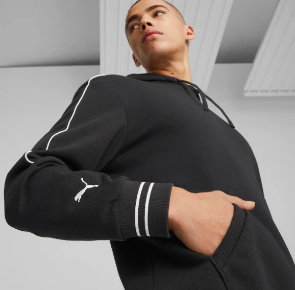 PUMA BMW MMS SWEATSHİRT SİYAH ERKEK 53811201 - 4
