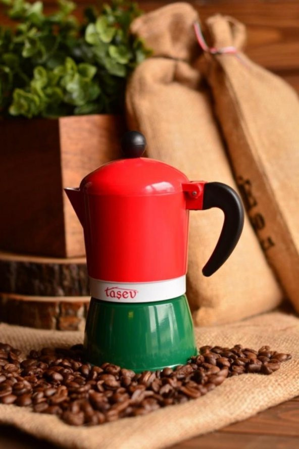 Bambum Taşev Adamo 3 Fincan Moka Pot