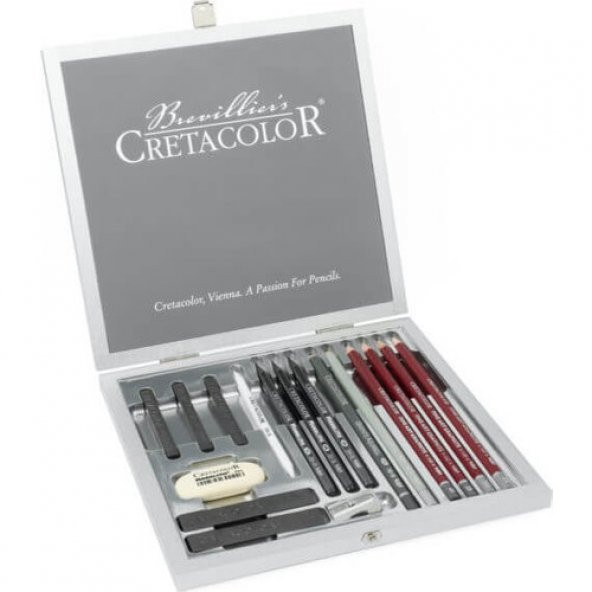Cretacolor Graphite And Drawing Set 17 Parça - 2
