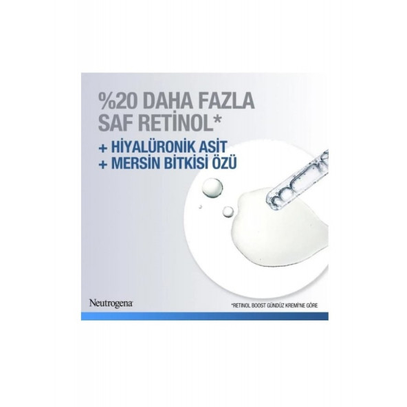 Neutrogena Retinol Boost+ Yenileyici Bakım Kremi 50 ML - 5