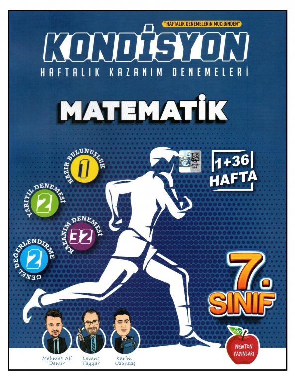 Newton 7. Sınıf Matematik Kondisyon Denemeleri - 1
