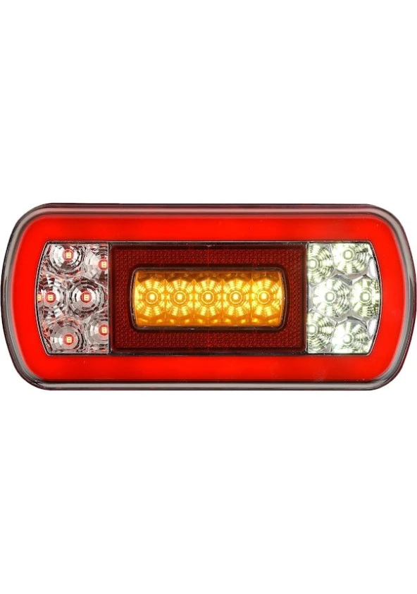 DİKDÖRTGEN NEON LED STOP LAMBASI 12 VOLT YENİ NESİL