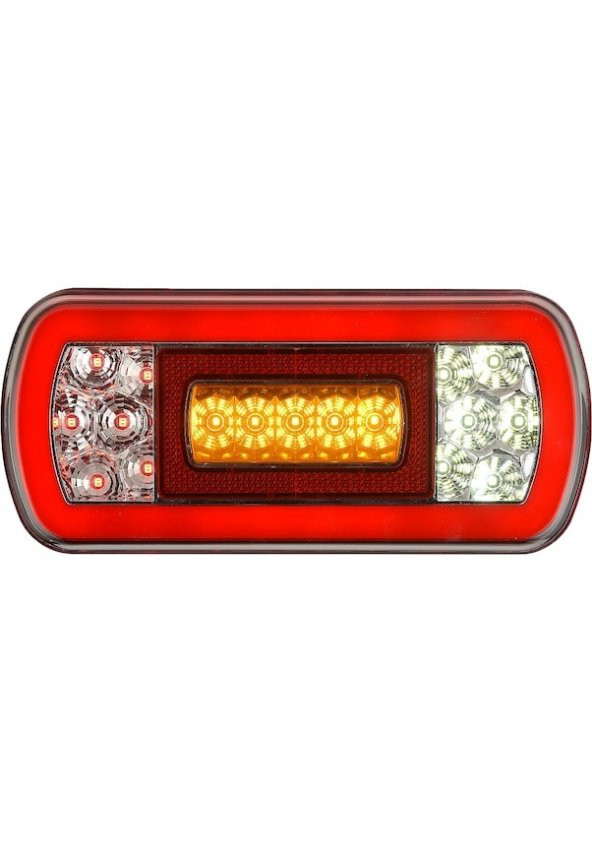 DİKDÖRTGEN NEON LED STOP LAMBASI 24 VOLT YENİ NESİL