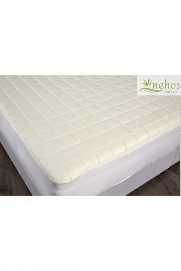 Kapitone Pamuk Fitted Telalı Yatak Koruyucu Çarşaf Alez  Çift  160*200 - 2
