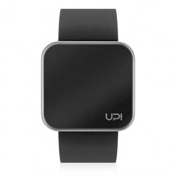 UPWATCH TOUCH MATTE SILVER&BLACK ERKEK KOL SAATİ - 2