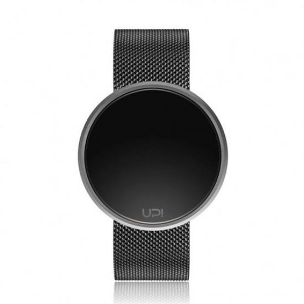 UPWATCH ROUND STEEL SİLVER BLACK TWO TONE UNİSEX KOL SAATİ - 1