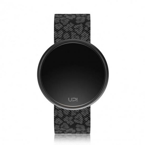 UPWATCH ROUND STEEL LEOPARD BLACK KADIN KOL SAATİ - 2