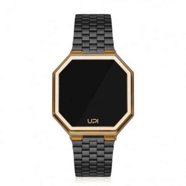 UPWATCH EDGE GOLD BLACK TWO TONE UNİSEX KOL SAATİ