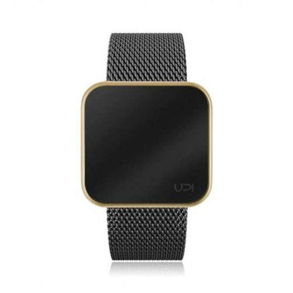 UPWATCH TOUCH SLIM STEEL GOLD BLACK KADIN KOL SAATİ