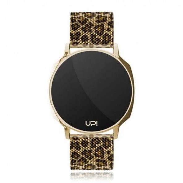 UPWATCH XT GOLD LEOPARD UNİSEX KOL SAATİ