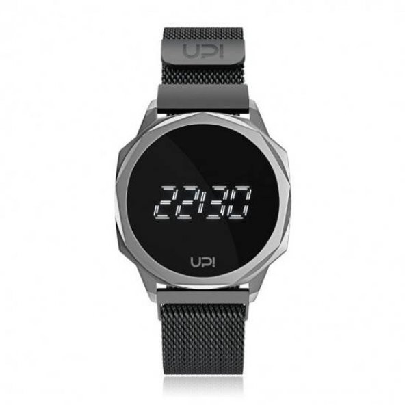 UPWATCH ICON SILVER&BLACK LOOP BAND UNİSEX KOL SAATİ