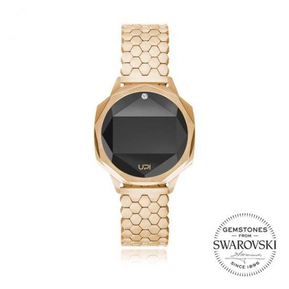 UPWATCH ICONIC ONE SWAROVSKI® GOLD KADIN KOL SAATİ - Resim 2