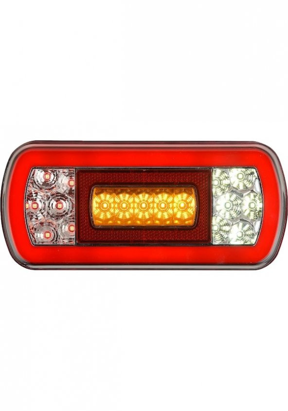 DİKDÖRTGEN NEON LED STOP LAMBASI TAKIMI 12 VOLT YENİ NESİL (2 ADET)